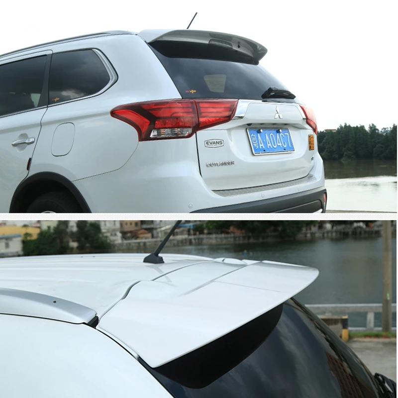 Car Styling Hot ABS Plastic Unpainted Primer Rear Trunk Boot Lip Wing Spoiler For Mitsubishi Outlander 2013 2014 2015 2016