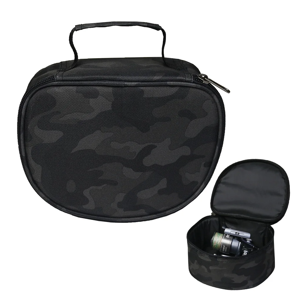 

Padded Fishing Reel Cases Large Capacity Outdoor Fishing Tackle Bags With Handle Reel Bag Outdoor Fishing Accessories Pesca