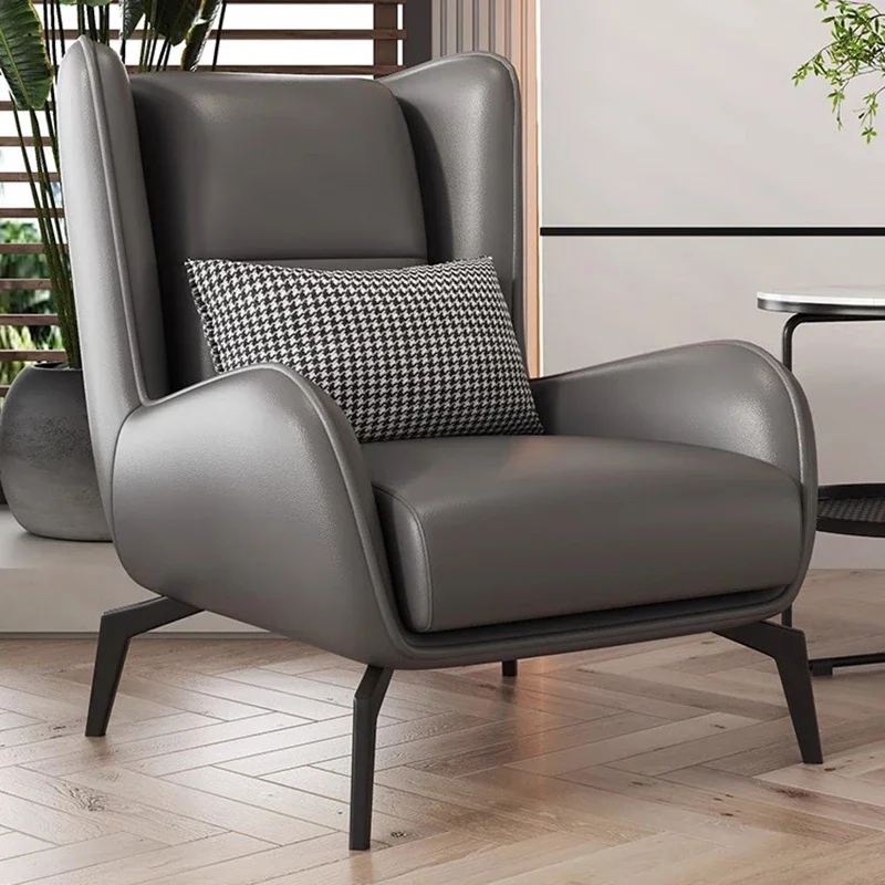 Стулья для гостиной с кожаными ножками диван Contemporain стулья ленивым полом