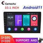 Camecho 2 Din Android 10,1 дюймовый автомобильный мультимедийный видеоплеер Универсальный стерео радио GPS для Volkswagen Nissan Hyundai Kia Toyota
