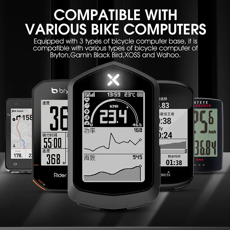 Велосипедный компьютер WEST BIKING держатель для фонарика двойная подставка GPS