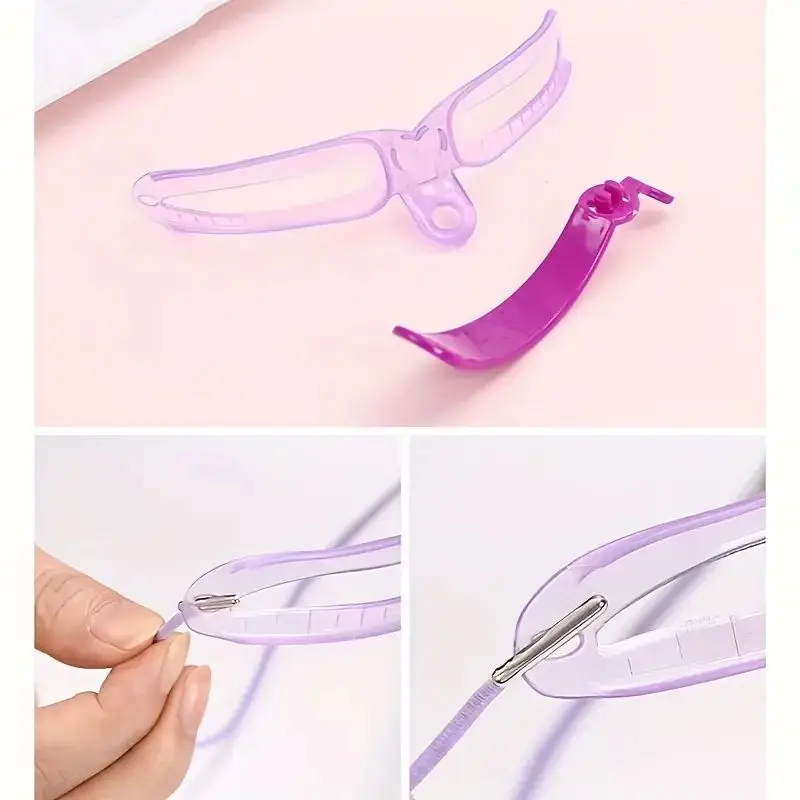 Трафарет Для Бровей 8-в-1 Многоразовый Точный Шаблон Макияжа Идеальной Формы