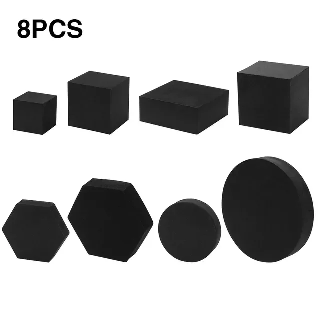 

Hard Foam Shapes Makeup Tools Studio Shooting Props Geometric Cube Cosmetics For Lipstick Craft Photography Background