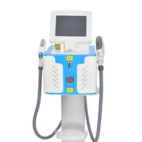 2021 newest 2 in 1 nd yag laser tattoo removal machine ipl opt shr laser hair removal machine nd yag tattoo removal laser