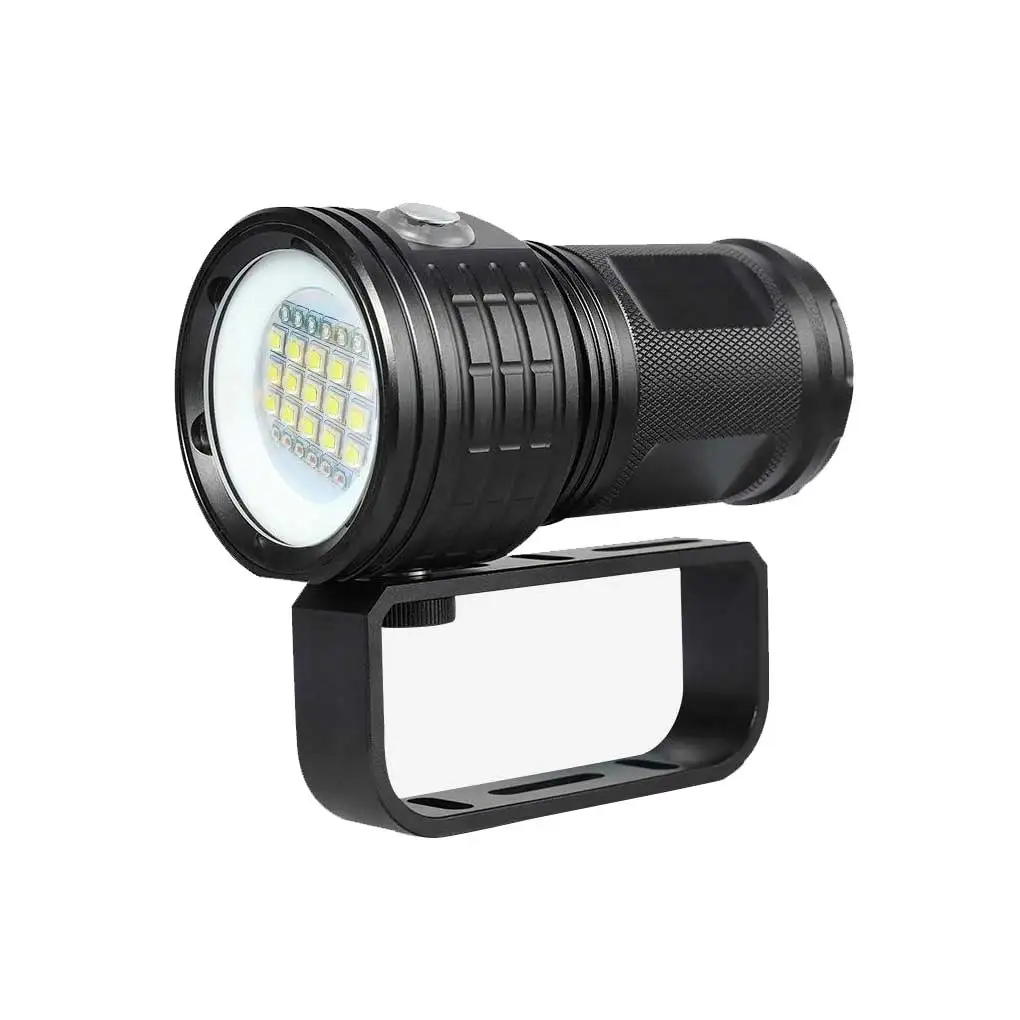 

Flashlight Diving Portable Waterproof Durable Multi Modes Underwater Lighting Anti Corrosion Sporting Goods Video Fill Light