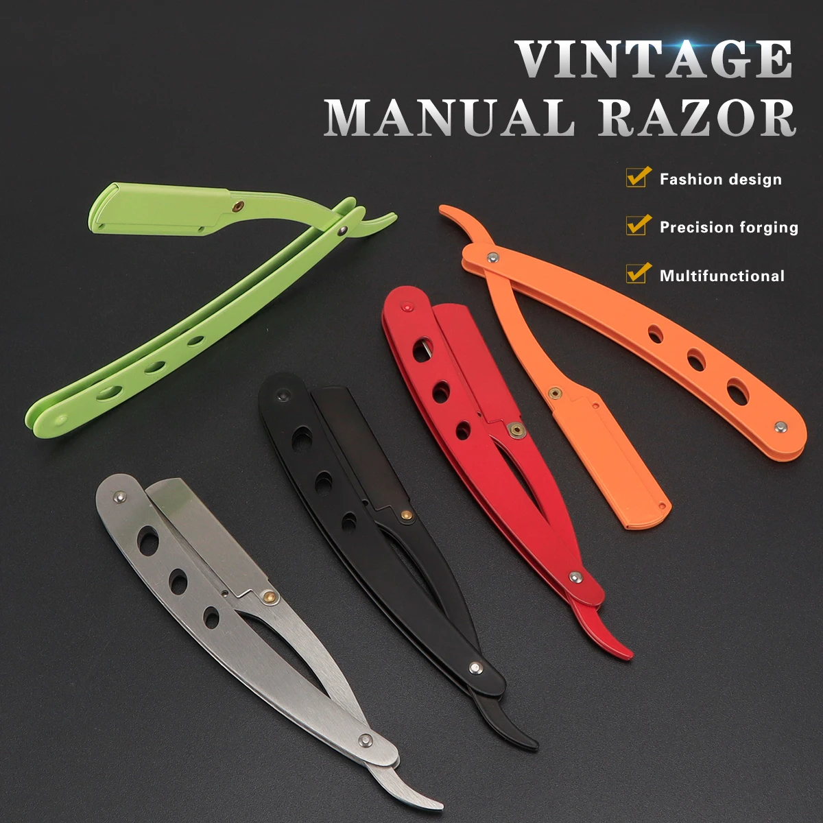 Профессиональная парикмахерская прямая бритва для парикмахерской классическая