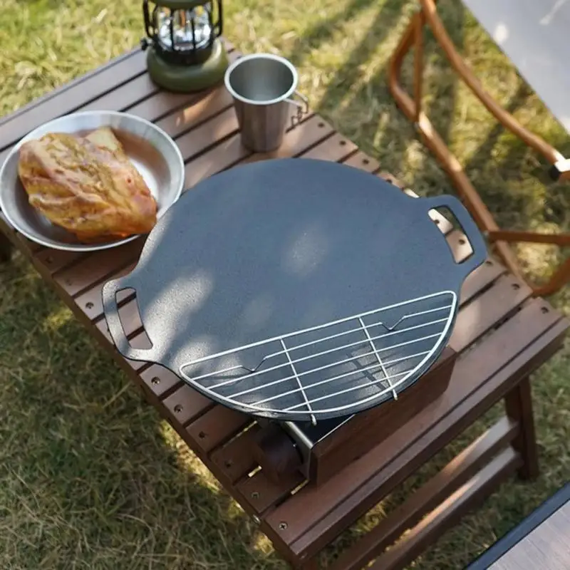

Stainless Steel Barbecue Grid Non-stick Rust-proof Cake Food Rack Camping Cooking Fire Cooking Grill Kitchen Accessories