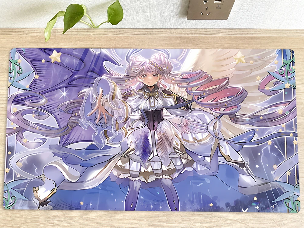 Игровой коврик YuGiOh Valar для мыши Vaalmonican Hallow Hymn TCG игры в торговую карту игровой 60x35