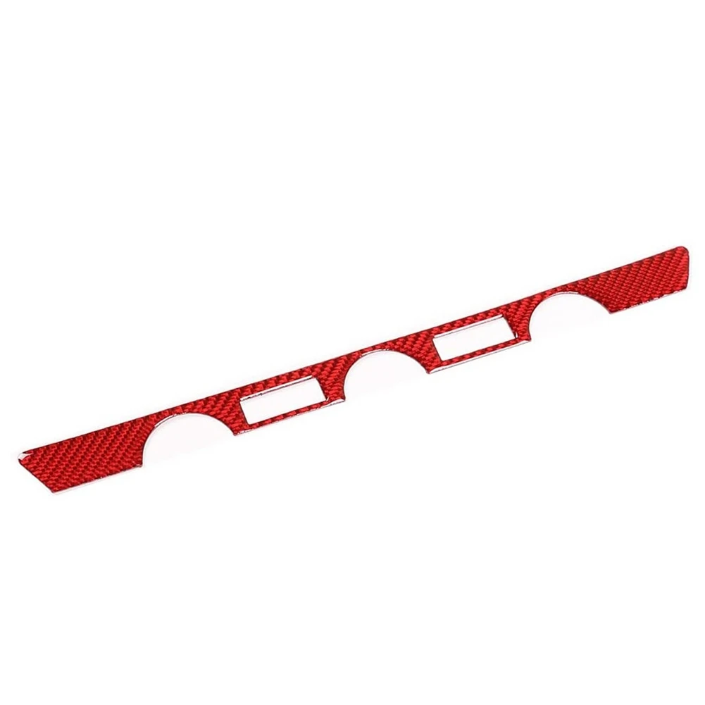 

Красная крышка кнопки кондиционера для 11Th Honda Civic 2022 из углеродного волокна