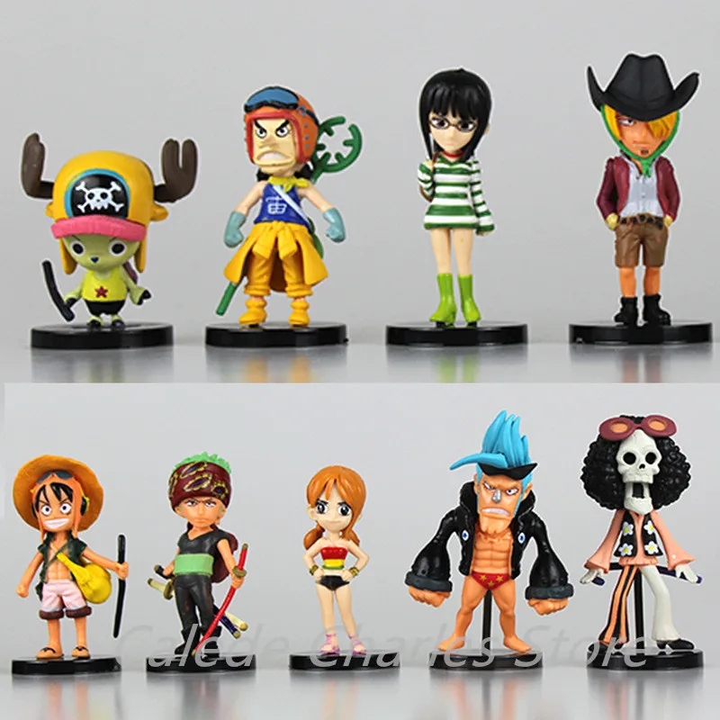 

9 шт. Аниме One Piece, фигурка Luffy Zoro игрушки Санджи и нами Robin Boa Hancock Doflamingo Ace Sabo, экшн-фигурка, игрушки, Коллекционная модель, кукла