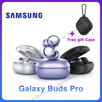 original samsung galaxy buds pro wireless bluetooth headset sports headphones with wireless charging mic hk version free cover