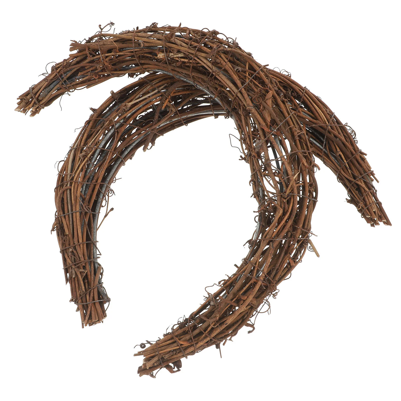 Гирлянда из ротанга венок сделай сам луна для рамки обручи рождественские кольца