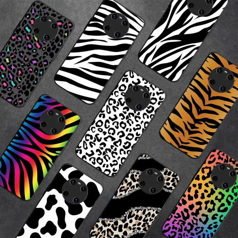 

Cow Zebra Phone Case for Huawei Y 6 9 7 5 8s prime 2019 2018 enjoy 7 plus cover