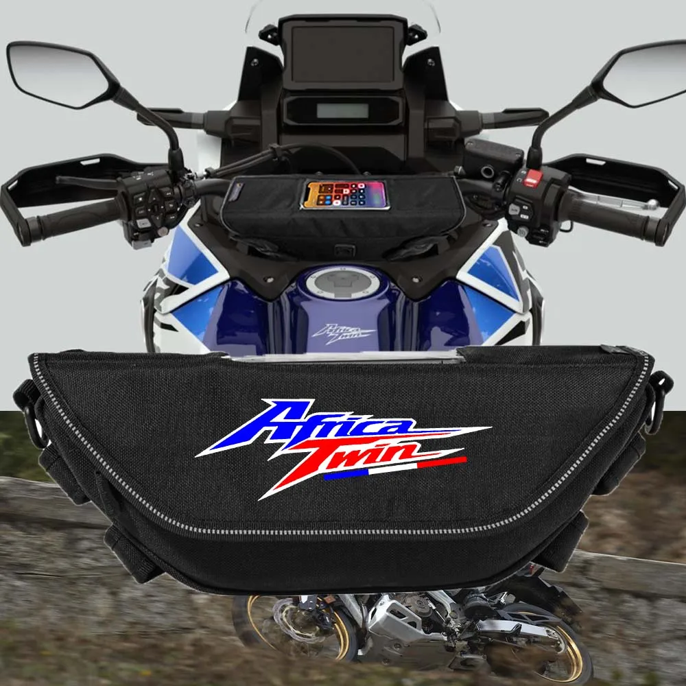 

Для Honda Africa Twin CRF1100 1100L crf1100 crf1100l аксессуары для мотоциклов водонепроницаемая и пылезащитная сумка для хранения руля