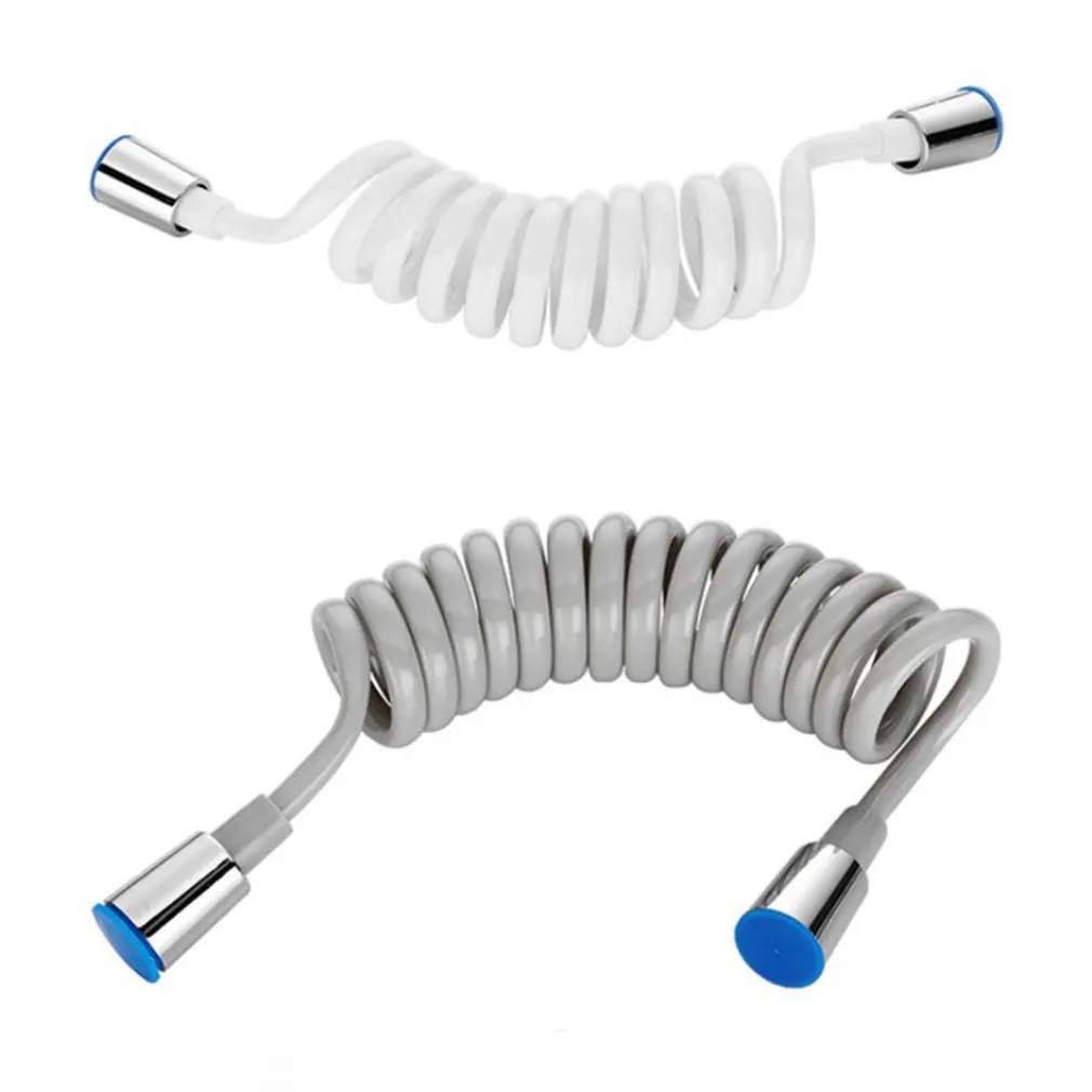 

2M Telephone line Shower Hose Bathroom Spring Flexible for Water Plumbing Toilet Bidet Sprayer Bathroom Accessories
