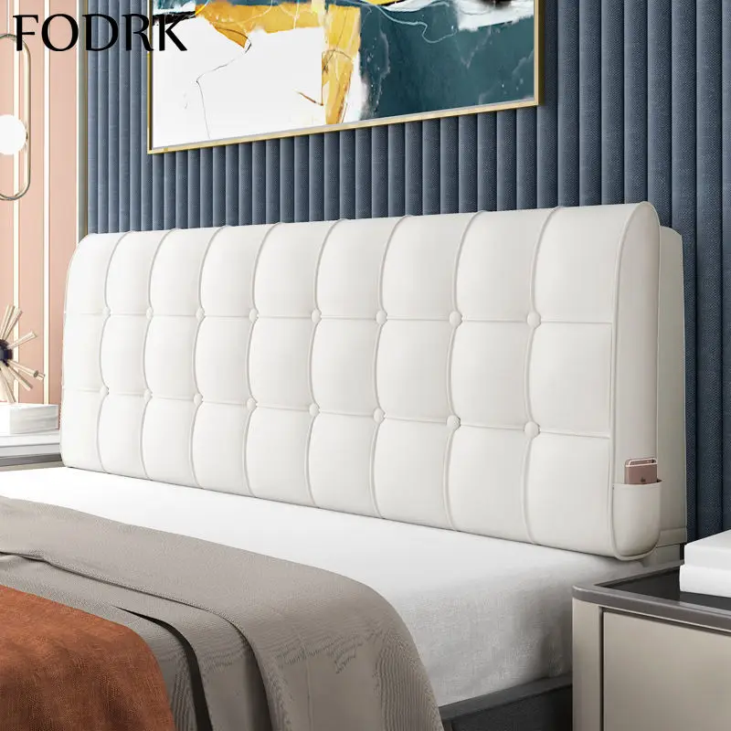 

Headback Bedspread on Bed Mattresses Head Back Cover Pad Decorative Cushion Technology Cloth Waterproof Scrub Free Body Board