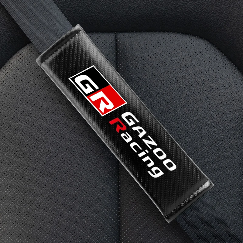 2 шт. автомобильные накладки для ремня безопасности из углеродного волокна |