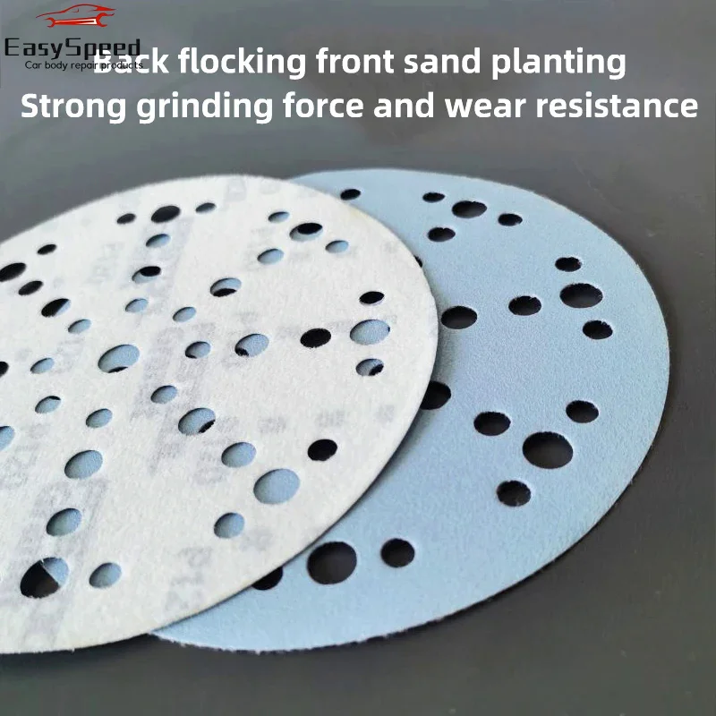 Наждачная бумага с гранатом 6 дюймов круглая 150 мм 17/48 отверстий флокировка