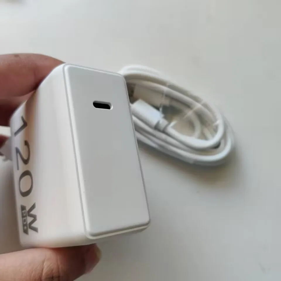 Фото Зарядное устройство 120 Вт (ЕС/США) с быстрой зарядкой PD и кабелем USB Type-C для смартфонов Unihertz Tank 3, 4 Pro, 3pro, 4pro №4