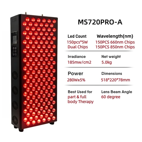 Панель красного света для лица и тела  Red Light Therapy 660/850 nm