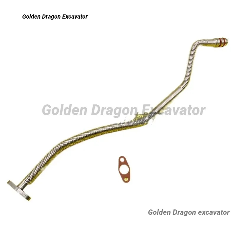 Для Hyundai R110 130 150LCTurbocharger scavenge pipecummins 4BT3.9Engine масляная трубка экскаватора запчасти