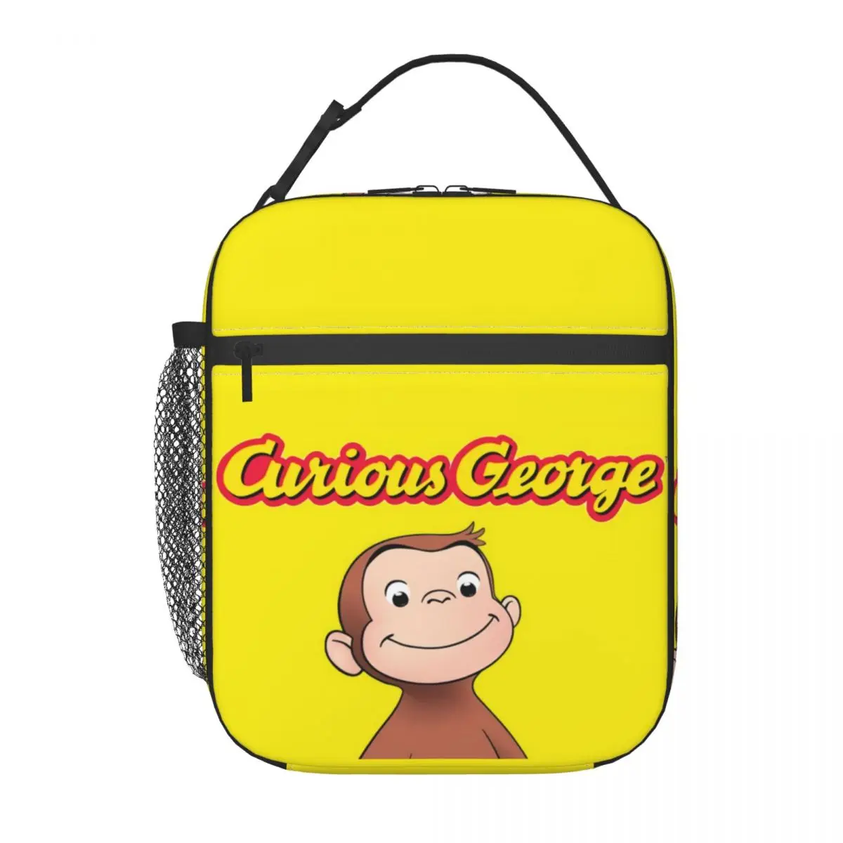 Многоразовый Ланч-бокс для женщин с обезьянами и термоизоляцией