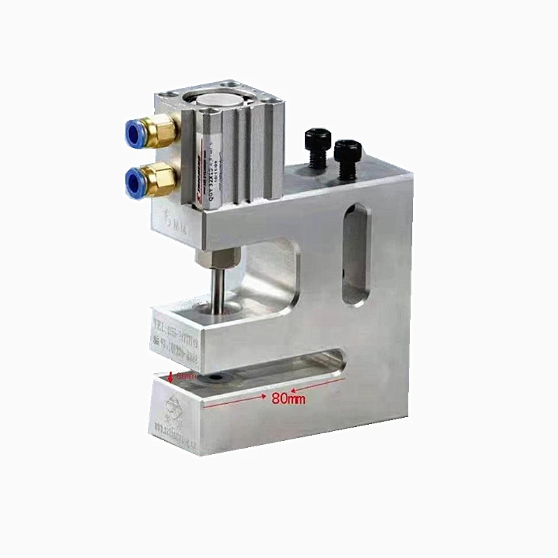 

Small round punch hole size 10MM feeding width 80mm Gantry Handle shape puncher