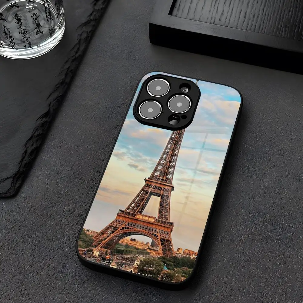 Чехол для телефона из закаленного стекла iPhone 14 13 16 12 15 11 Pro XS Max Plus Mini SE2020 чехол