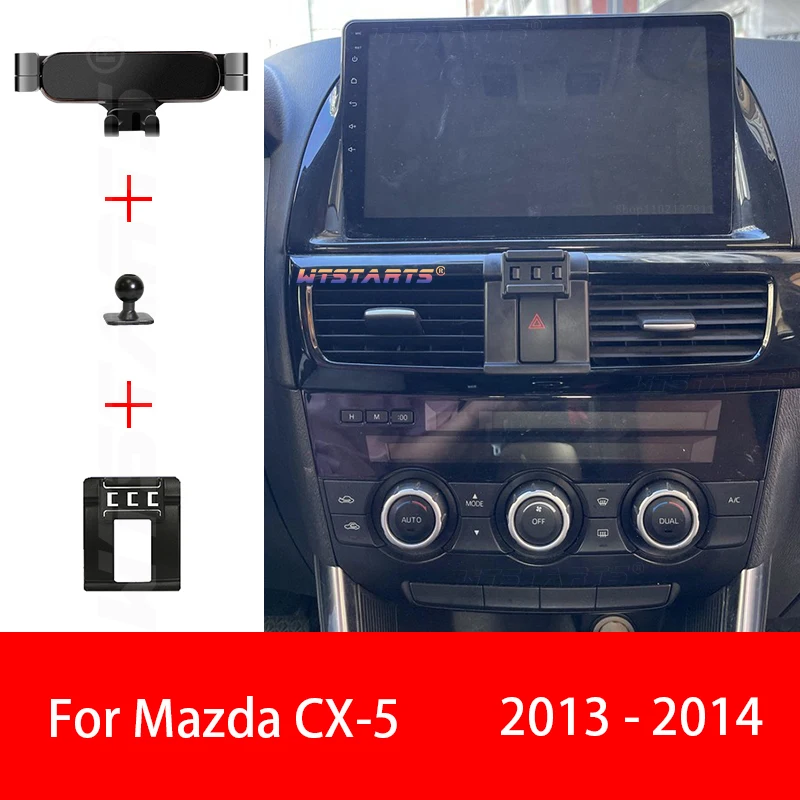 

Автомобильный держатель для телефона с GPS-навигацией для Mazda CX-5 KE KF 2013-2023, регулируемый вращающийся держатель для телефона, базовые аксессуары для интерьера автомобиля