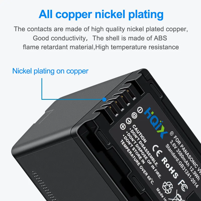 Зарядное устройство для камеры Panasonic SDR-S71 S50 S70 T50 T55 T70 T71 T76 H95 T95 H101 H85 H100