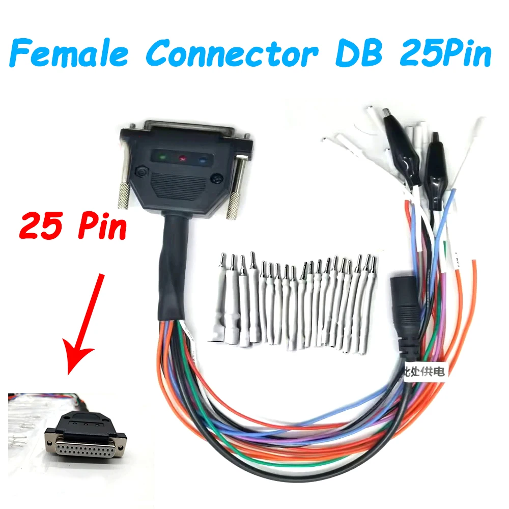 Фото Универсальный кабель для SM2 Pro II j2534 OBD2 DB 25-контактный сканер Eobd, рабочий инструмент на Kt flash Dongle, инструменты для программирования эБУ №1