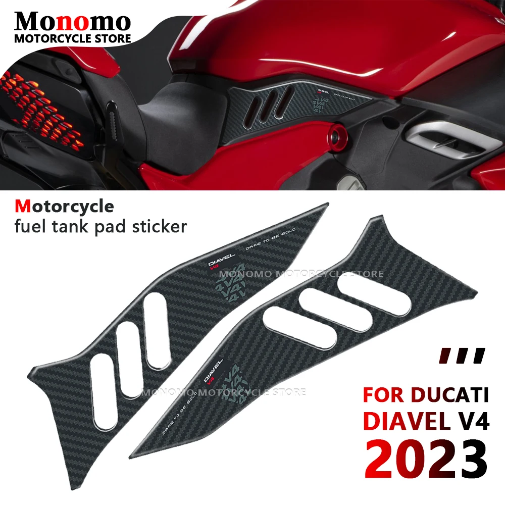 

Applicable to Dukadi Diavel v4 2023 motorcycle protective sticker 3D resin gel side sticker motorcycle fashion decoration sticke