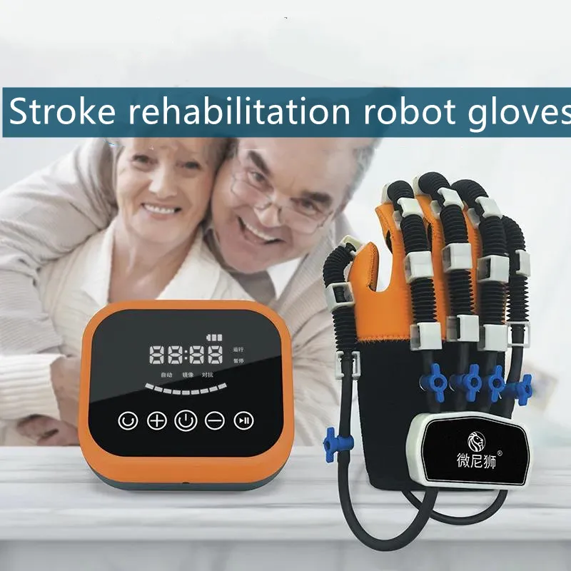 

Robot Gloves Hemiplegia Finger Rehabilitation Trainer Braces & Supports Bone Care for Hand Training Economical Model