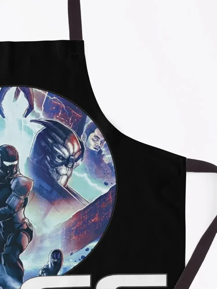 Mass Effect: Legendary Edition (ME1) фартук водонепроницаемый кухонный женский для кухни