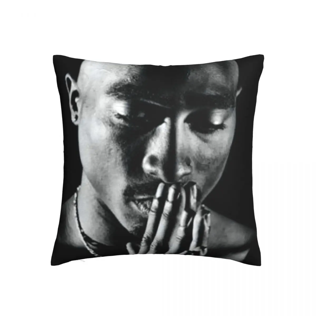 

Tupac 2pac Подушка Чехол знаменитости полиэстер Подушка Чехол На Молнии весенний смешной чехол
