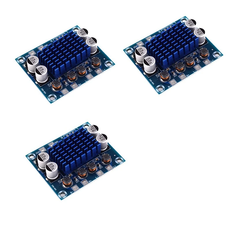 

3Pcs TPA3110 XH-A232 Audio Amplifier Board 30W+30W 2.0 Channel Class D Digital Stereo Sound AMP DC 8-26V 3A For Home TV