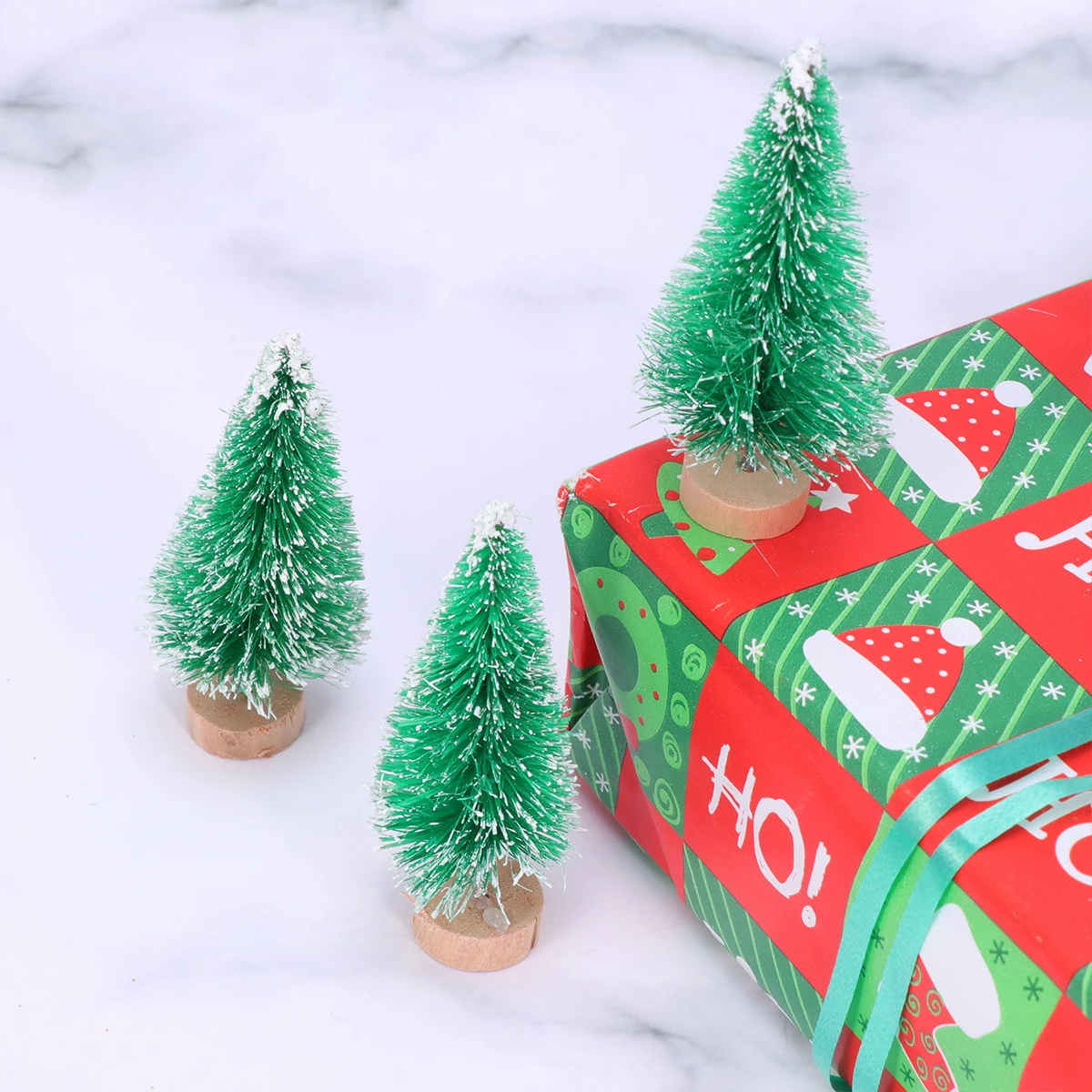 18 шт. 6 5 см рождественские украшения маленькая сизалевая шелковая рождественская