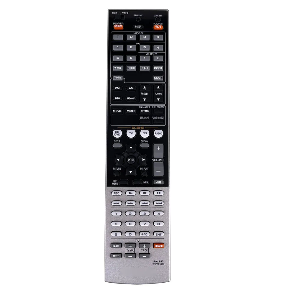 Новинка оригинальный RAV295 WR00290 EX подходит для Yamaha TV AV Приемник с дистанционным управлением