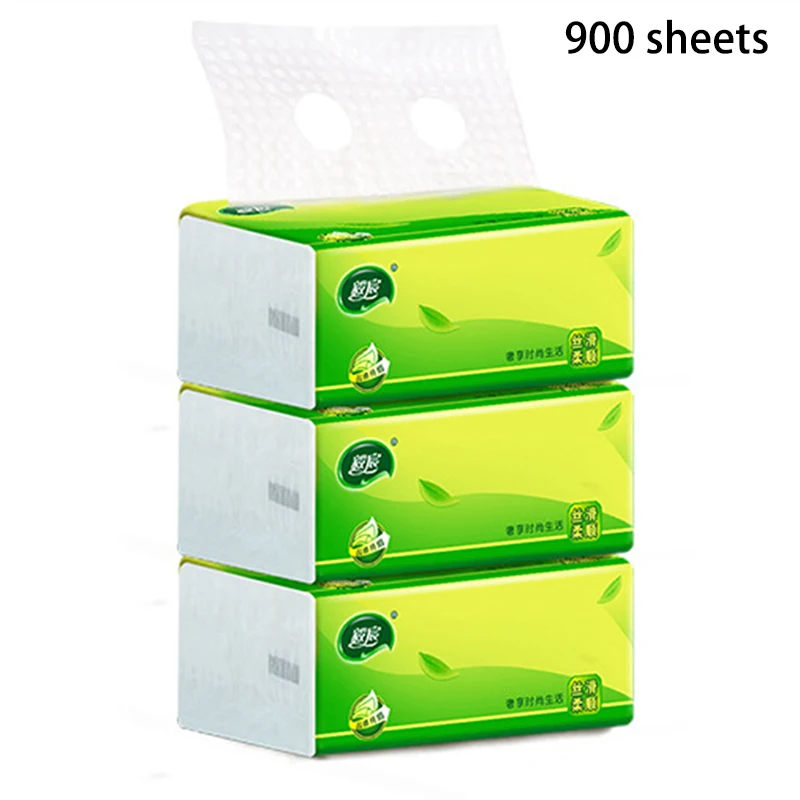 

3 Pack Household Paper Toilet Paper Affordable Towels Removable Facial Tissues Toilet Paper Napkins Disposable Cleaning Wipes