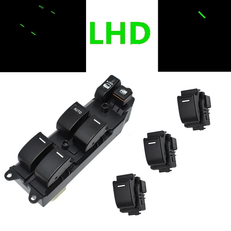 

1 комплект для Toyota Corolla 2004-2013 для Toyota Vios 2002-2007, 18 контактов, автоматисветильник светодиодный ная подсветка, подсветка, кнопка включения окна