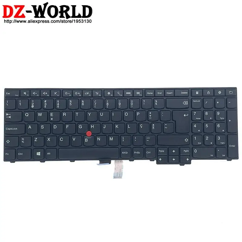 

New Original Portuguese Keyboard for Lenovo Thinkpad P50S T560 W540 T540P W541 T550 W550S L540 L560 L570 Laptop 00PA597 00PA638