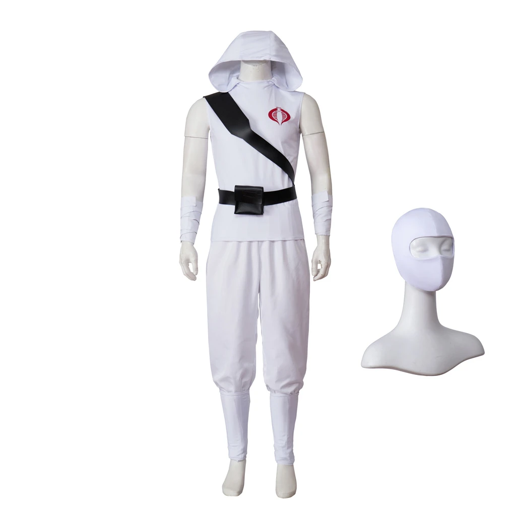 GI Joe: A Real American Hero Cosplay Costume Storm Shadow Ninja Fighter Full Suit Halloween Carnival Suit