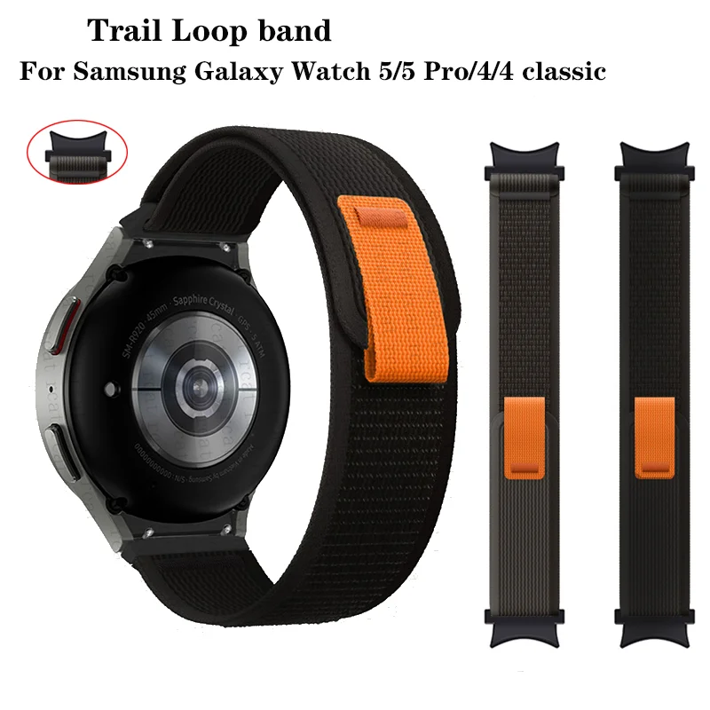 

Trail Loop For Samsung Galaxy Watch 5/5 Pro Strap 44mm 40mm 45mm 20mm sport bracelet Galaxy Watch 4/4 Classic 46mm 42mm band