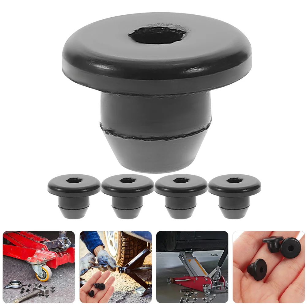 

5pcs Jack Plug Floor Jack Oil Filler Plug Horizontal Rubber Hydraulic Jack Bungs
