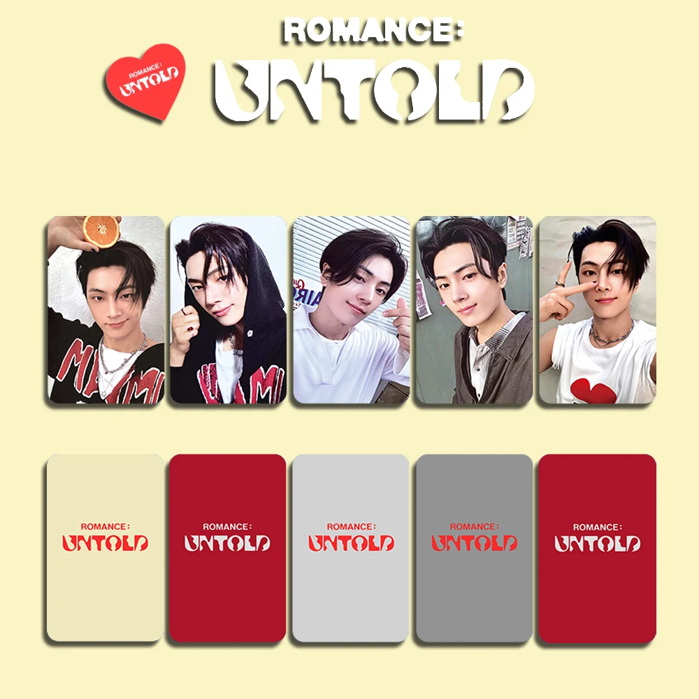 

Kpop Boys Idol ROMANCE UNTOLD Lomo Карты