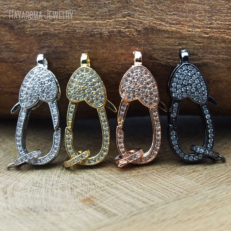 Медные подвески с кубическим цирконием Hayaroma