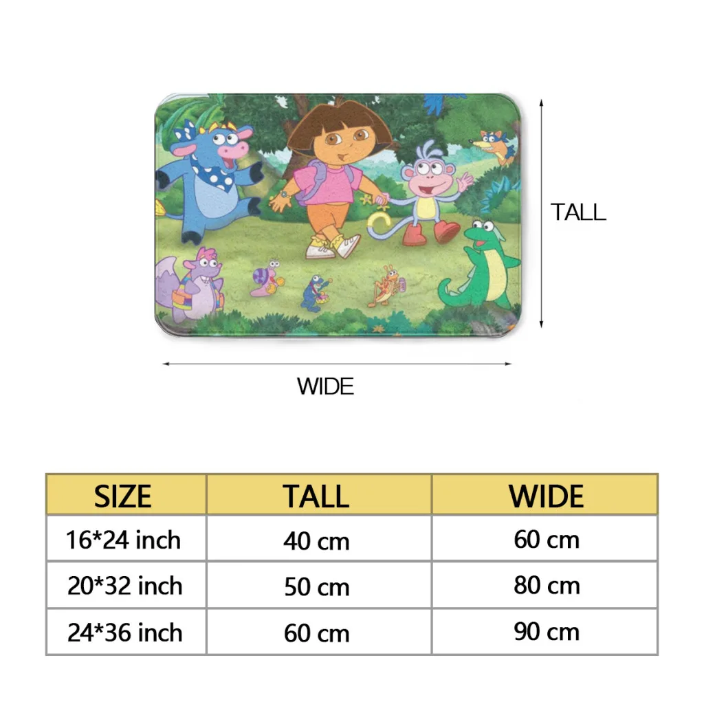 Ковер для спальни ванной комнаты ковер D-oraa приключения детей девочек гостиной