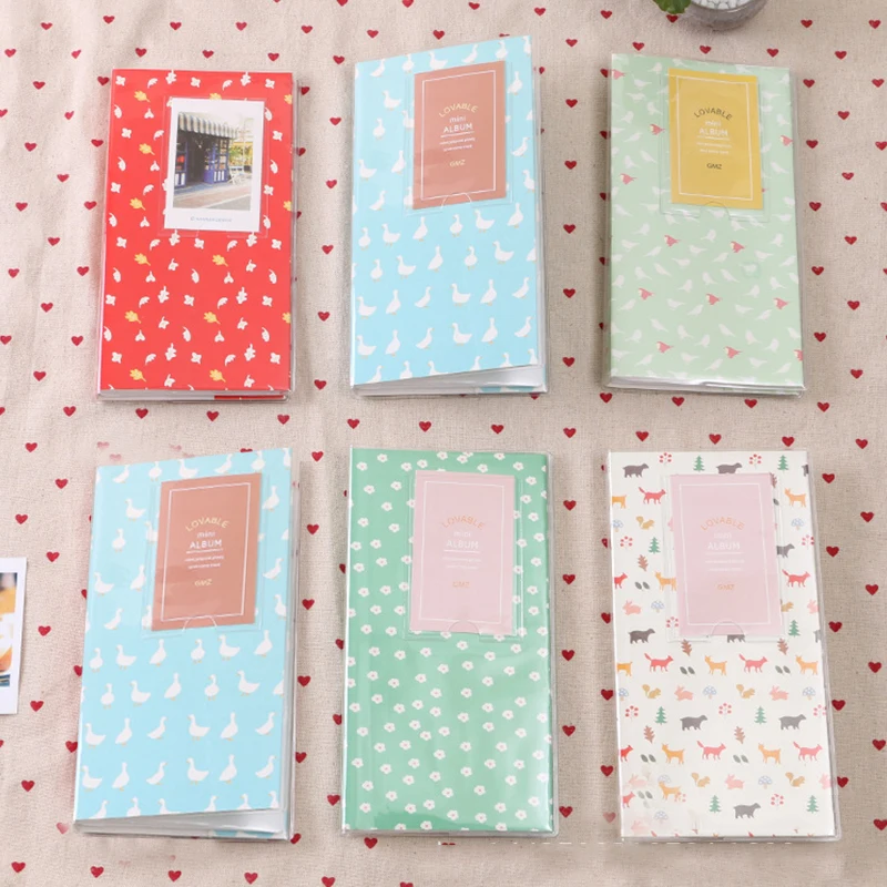 

Cartoon Cute 3-inch Album Large Capacity Insert Album Storage Album INS Collection Card Book Name Card Book Photocard Holder