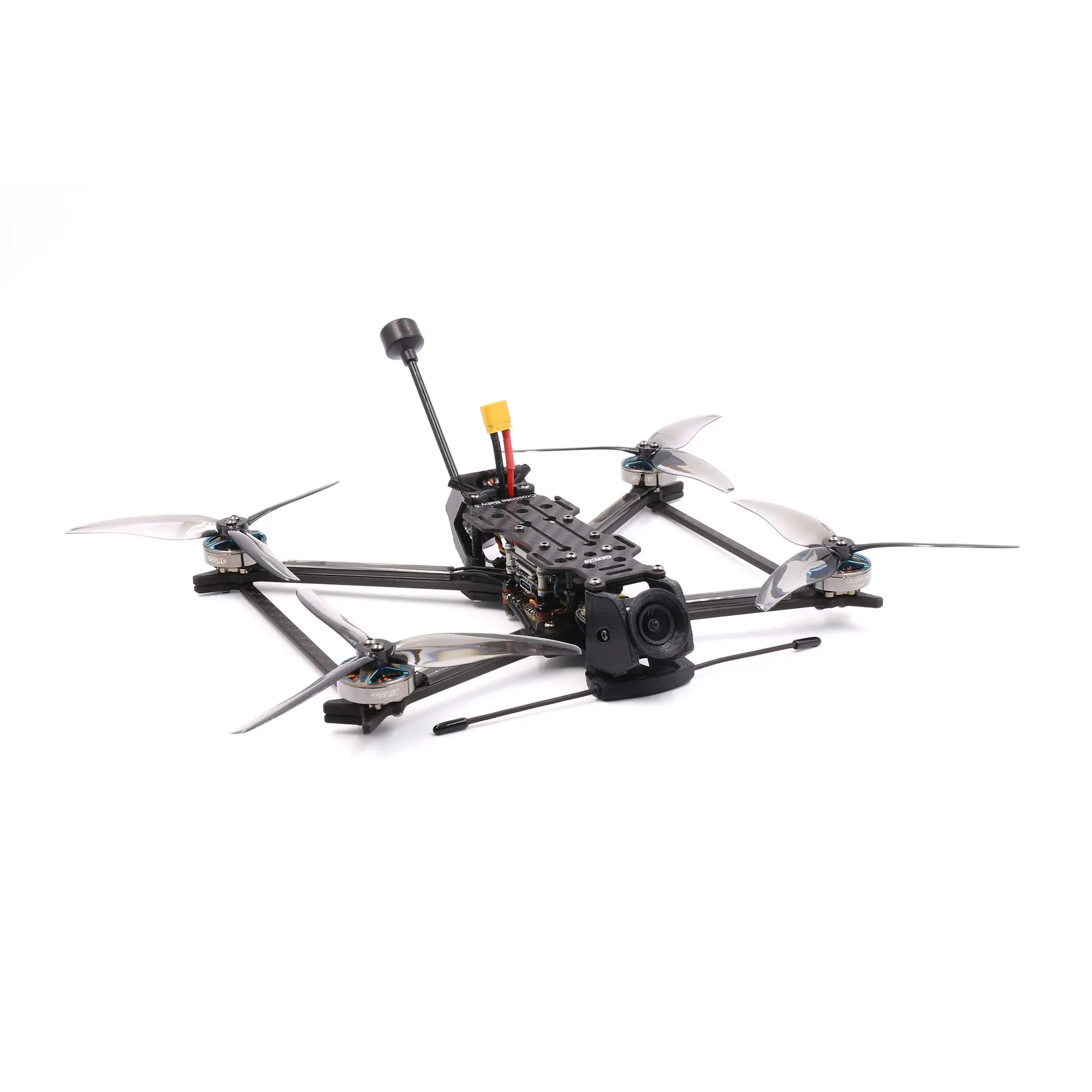 

GEPRC Crocodile5 Baby LR HD GEP-F722-35A AIO Caddx Vista WASP BN220 GR2004 2550KV 4S 5inch FPV Mini Long Range Digital Drone