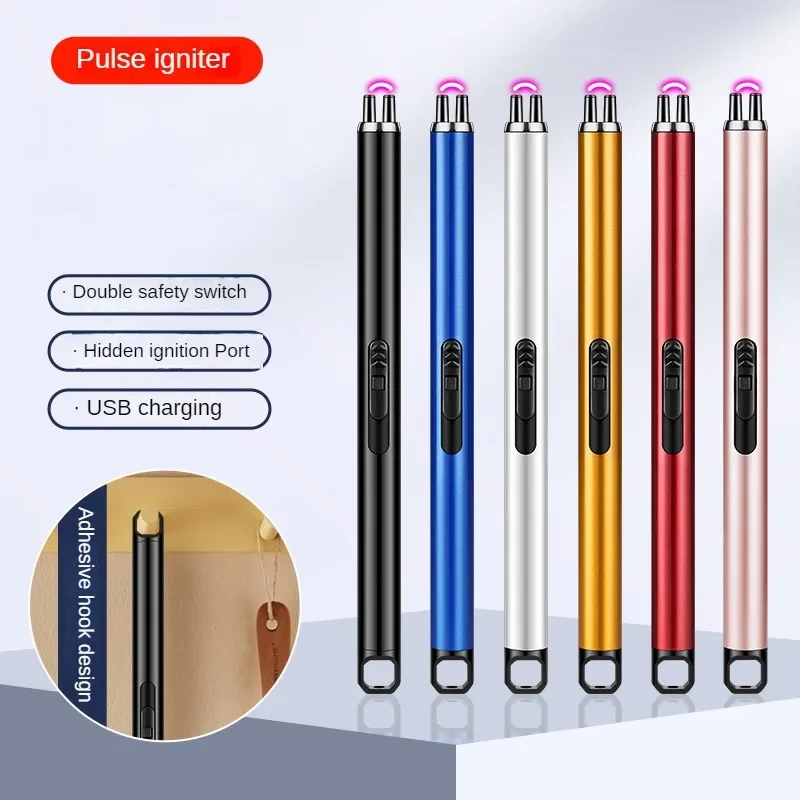 USB электрическая перезаряжаемая длинная кухонная зажигалка